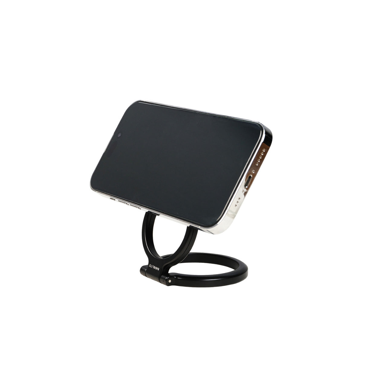 Nanlite Lumo LED Phone Ring Light (MagSafe Compatible) (Polar Black)