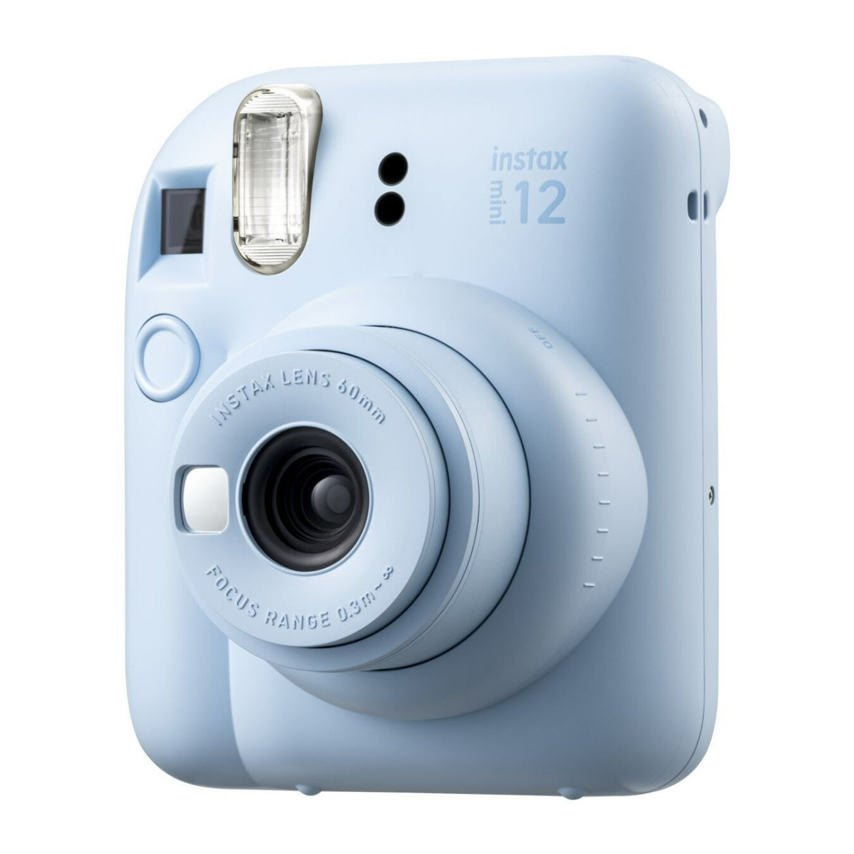 Fujifilm Instax Mini 12 (Pastel Blue) Bundle with Mini Twin Film Pack (20 Expo)