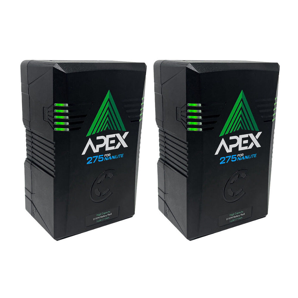 Nanlite Forza 500B II LED Monolight with V-Mount Batteries and Charger Kit