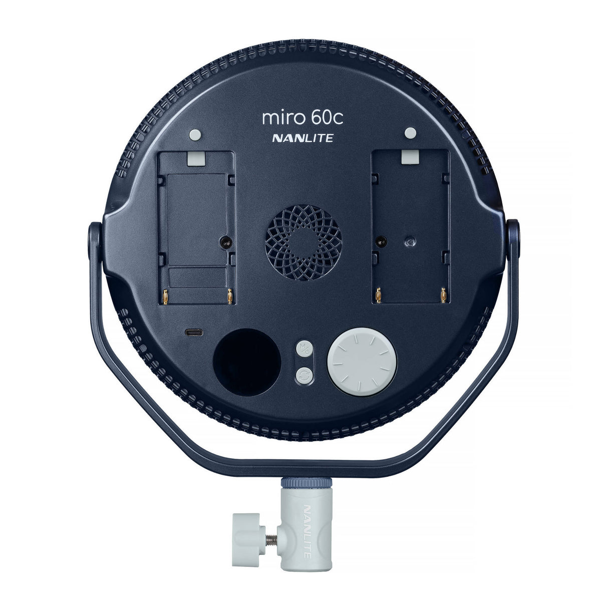 Nanlite miro 60C LED Full-Color Round Panel Light (Midnight Blue)
