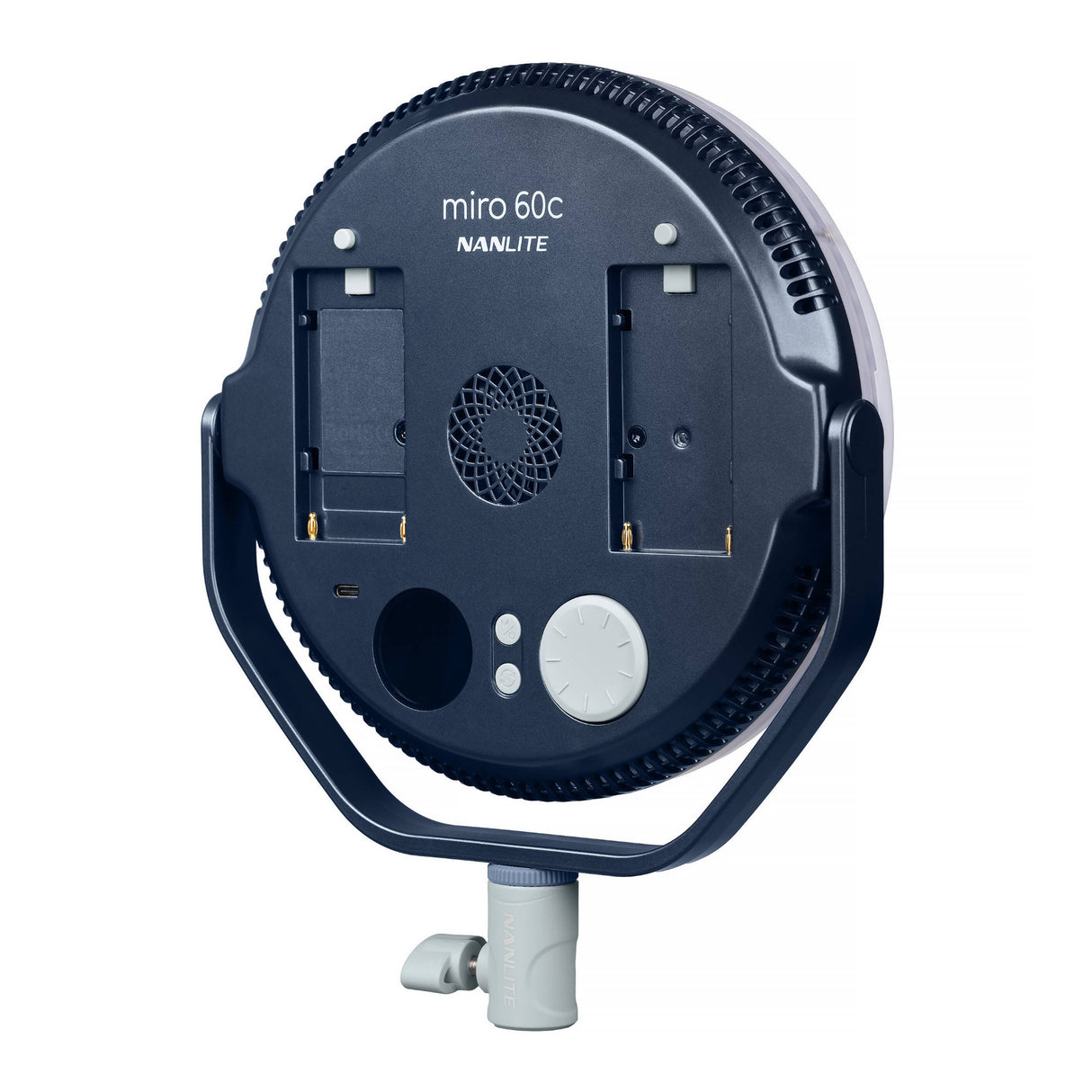 Nanlite miro 60C LED Full-Color Round Panel Light (Midnight Blue)