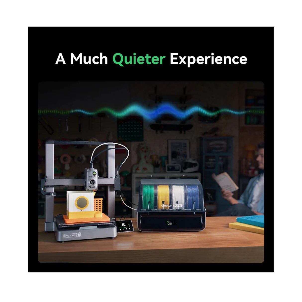 Creality Hi Combo Multi-Color 3.2-Inch Touch Screen 3D Printer