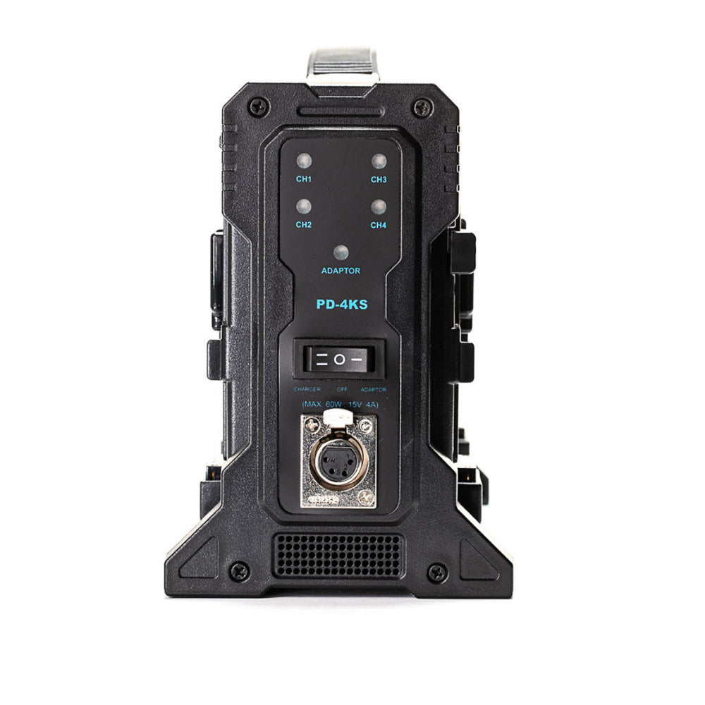 IndiPRO Tools Quad Pro Battery Charger (V-Mount)