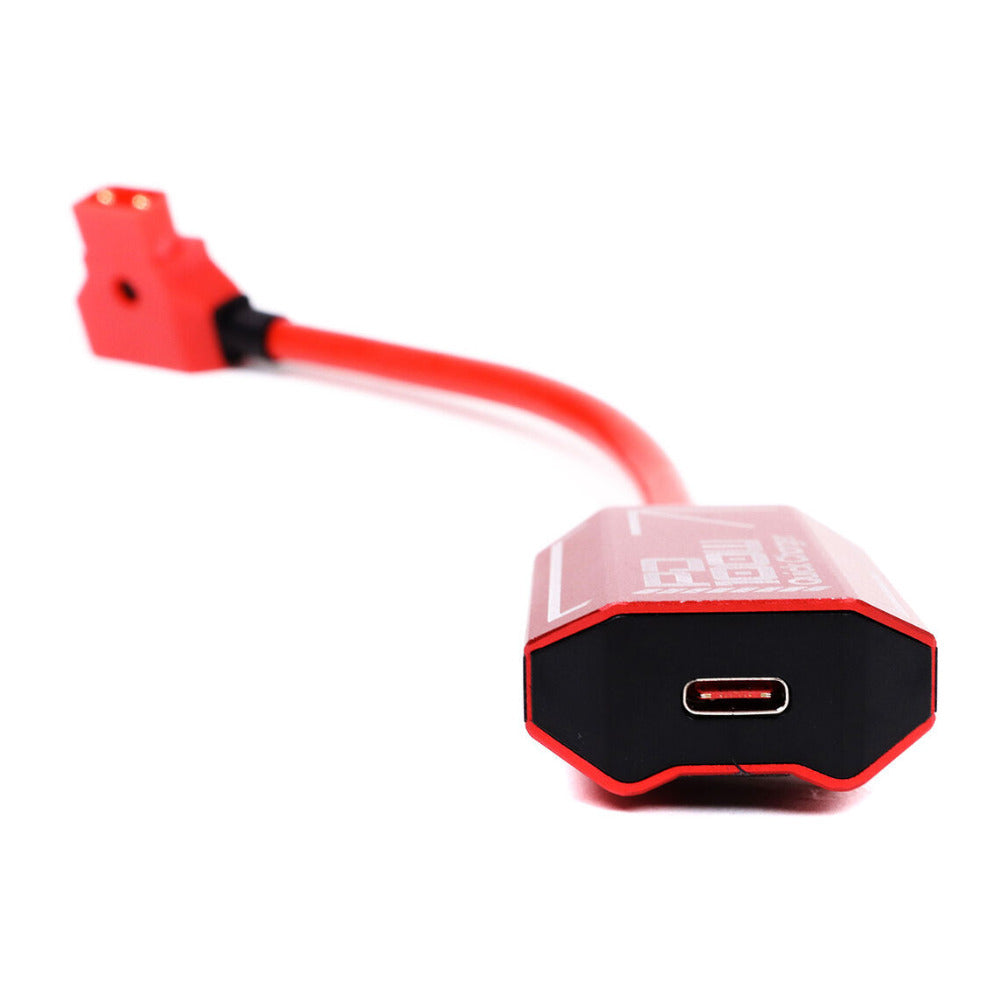 IndiPRO Tools 10-Inch D-Tap to USB-C Quick-Charging Adapter and Power Supply