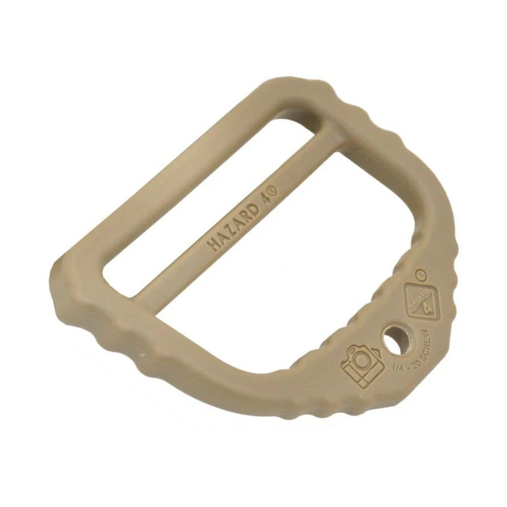 Hazard 4 Camera D-Ring Strap Adapter Hardware (Coyote)