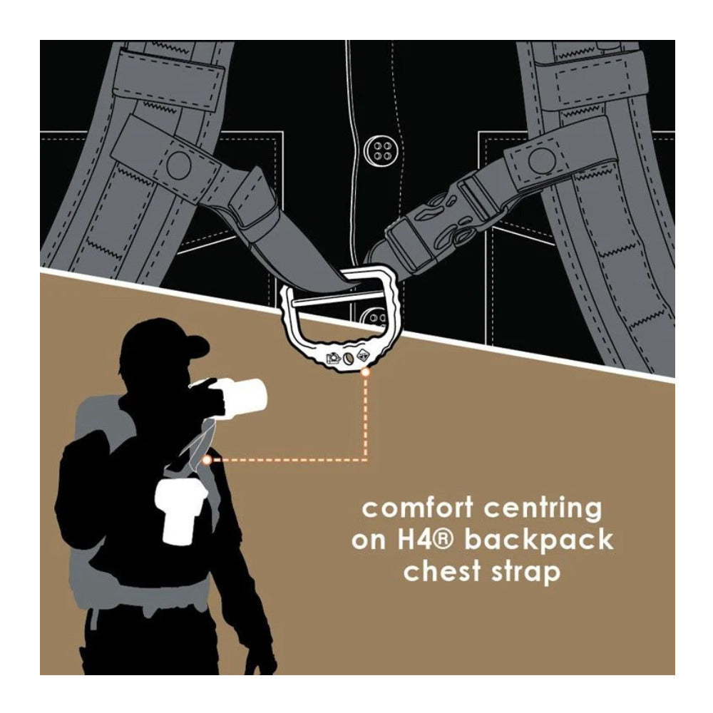 Hazard 4 Camera D-Ring Strap Adapter Hardware (Coyote)