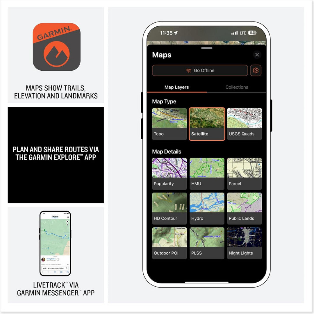 Garmin GPSMAP H1 Premium Handheld GPS Navigator Bundle with Accessories