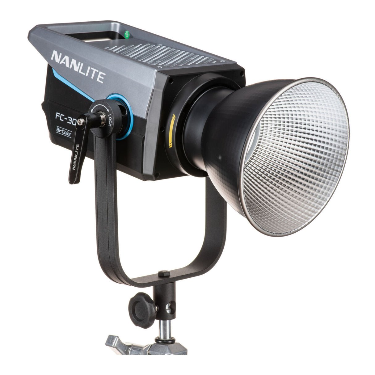 Nanlite FC300B Bi-Color LED Spotlight with Softbox and Fresnel Lens Bundle