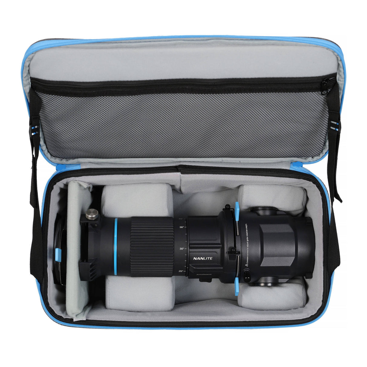 Nanlite FS-200 Daylight LED Monolight Bundle with Projection Attachment 25-45