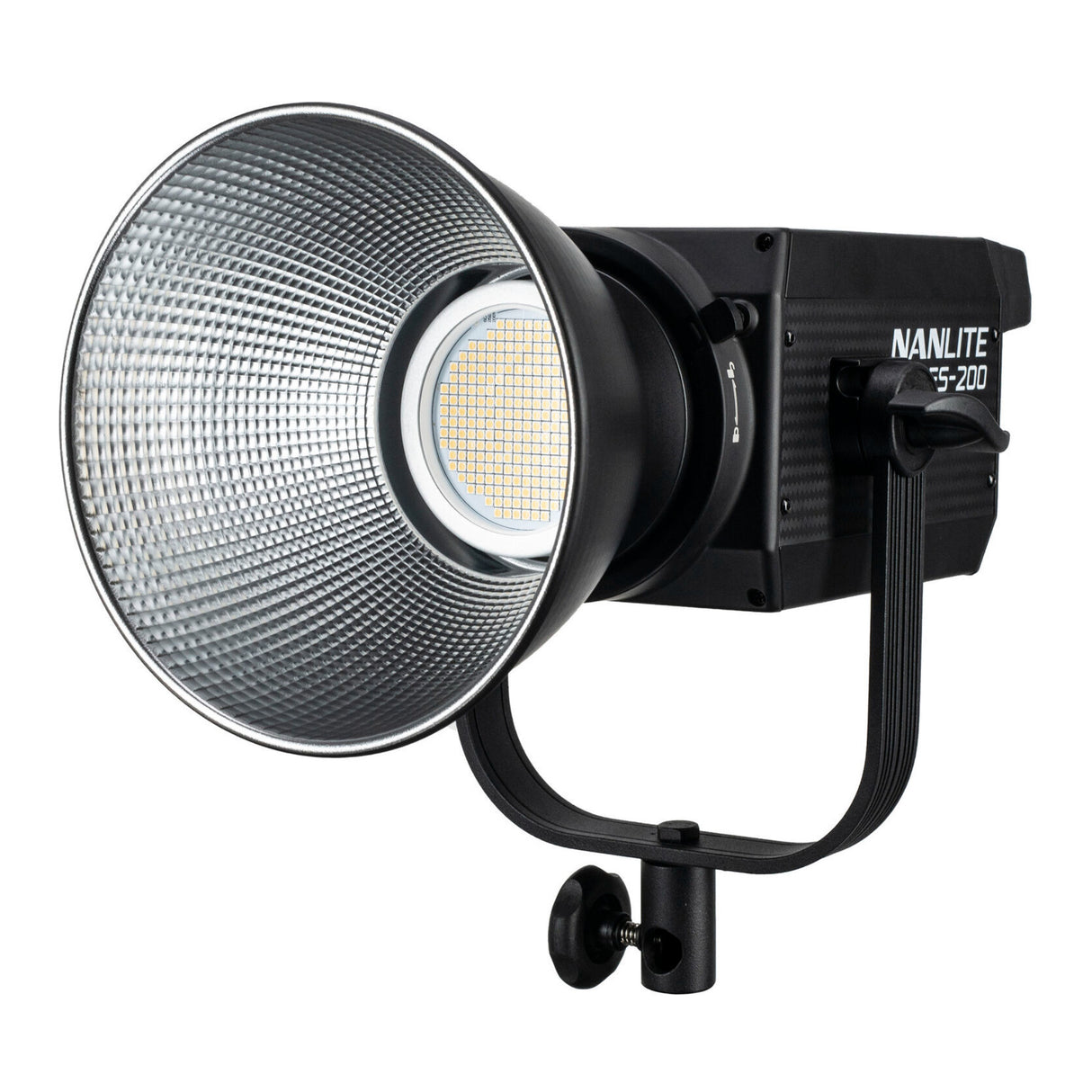 Nanlite FS-200 Daylight LED Monolight Bundle with Fresnel Lens for Forza 300/500
