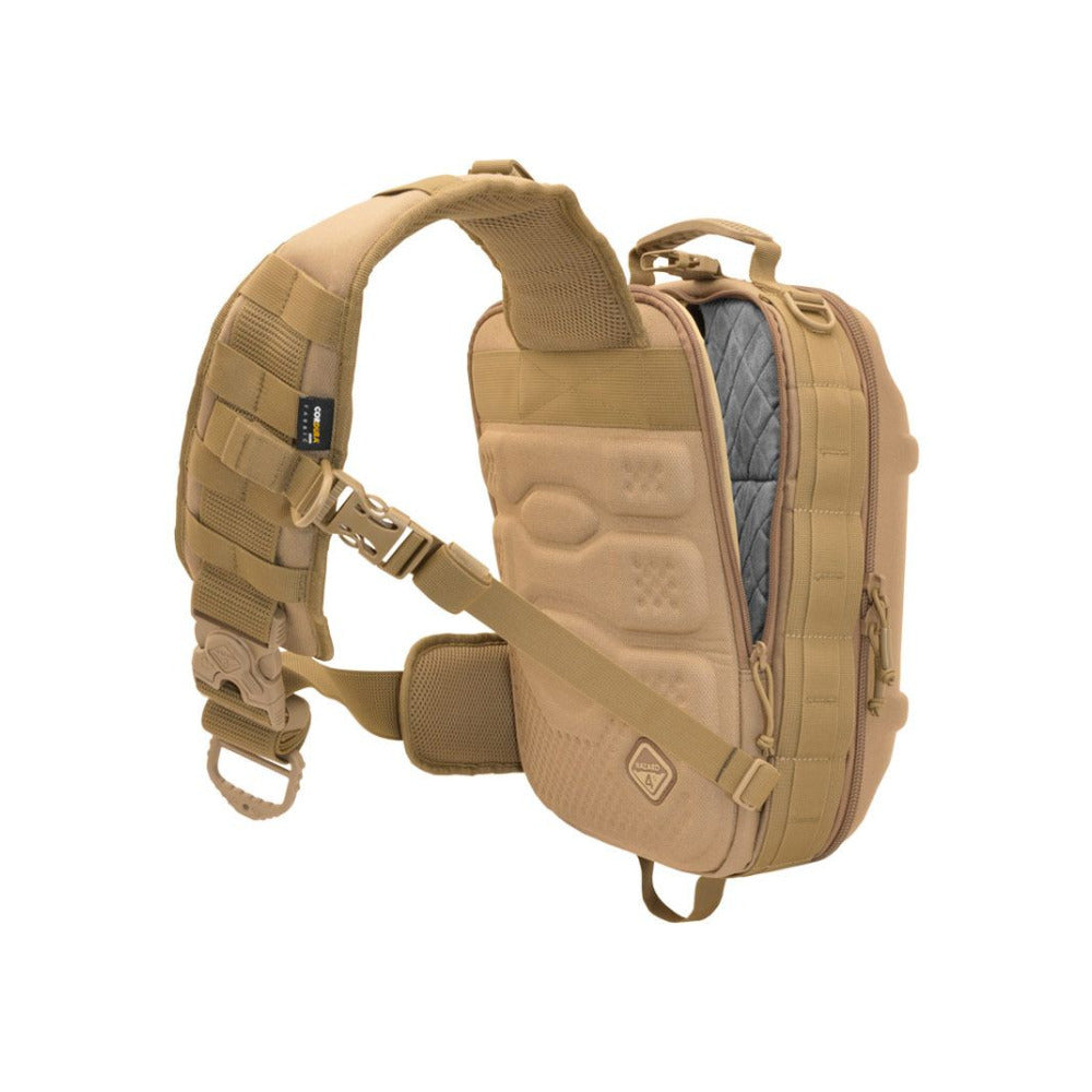 Hazard Hibachi (16.7 L) Light Shell Sling-Pack with Modular Webbing (Coyote)