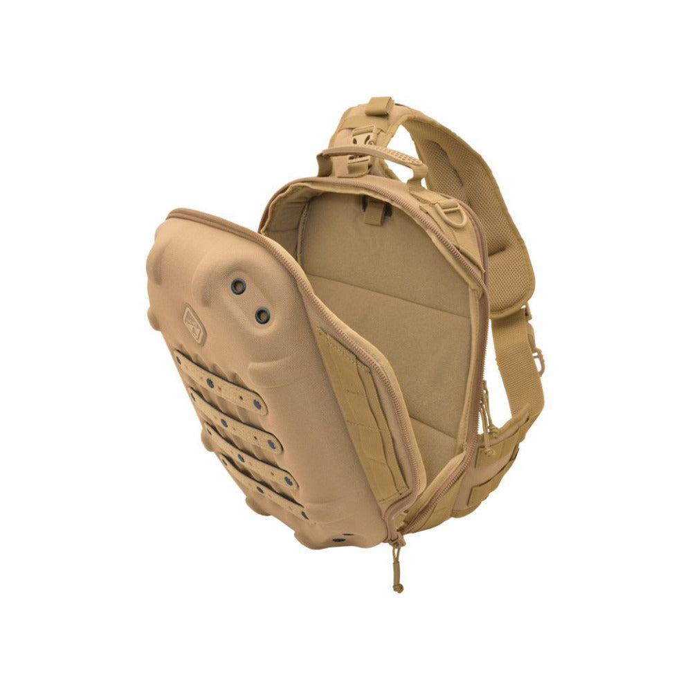 Hazard Hibachi (16.7 L) Light Shell Sling-Pack with Modular Webbing (Coyote)