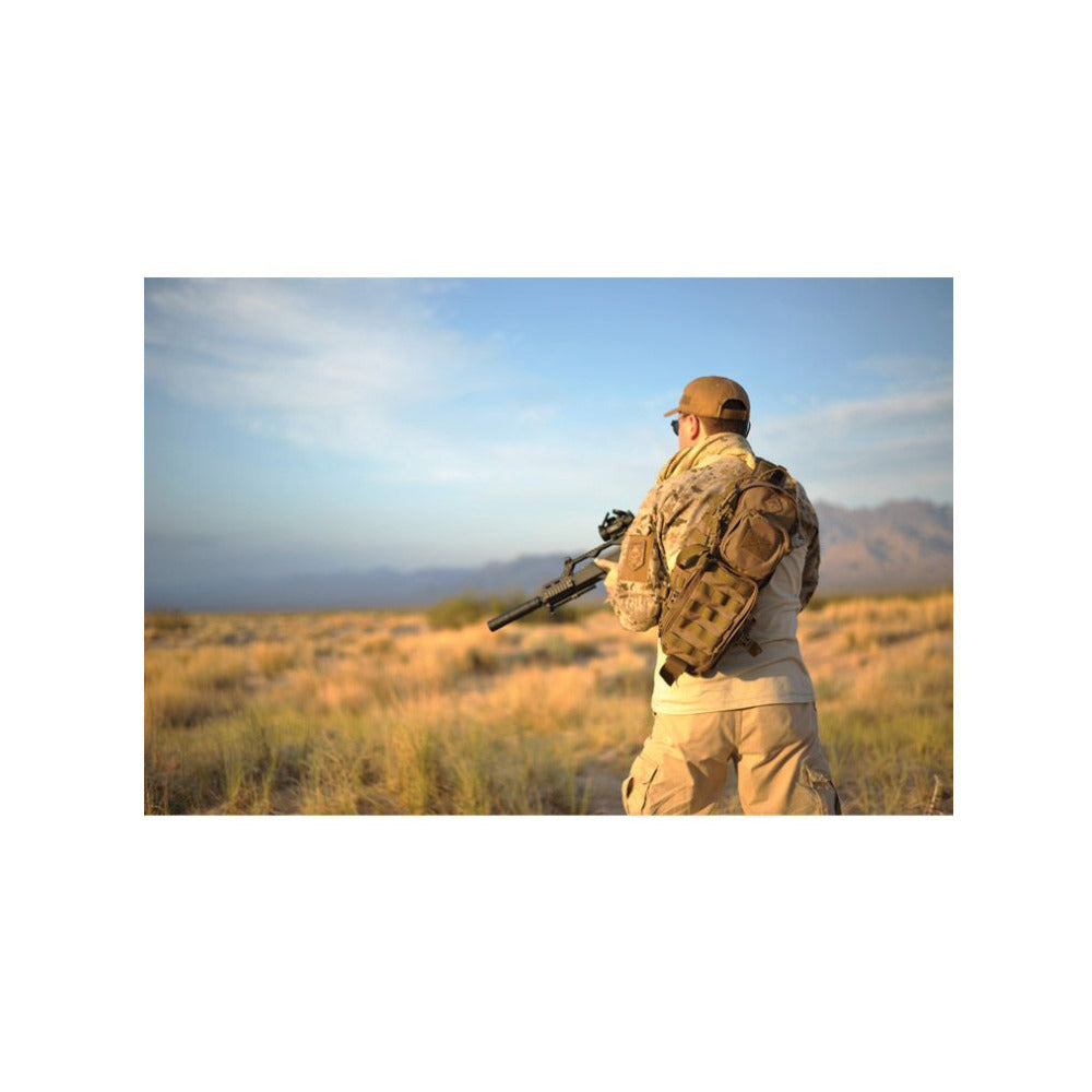 Hazard Plan-B 18.3 L Evac Series Front and Back Modular Sling Pack (Coyote)