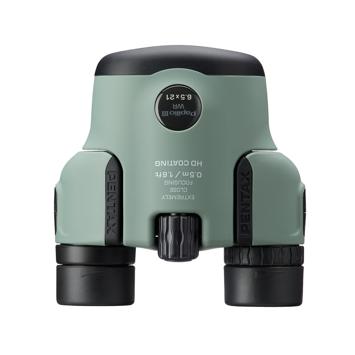 Pentax Papilio III 6.5x21 WR Binoculars with HD Coating 50cm Close Focus (Olive)