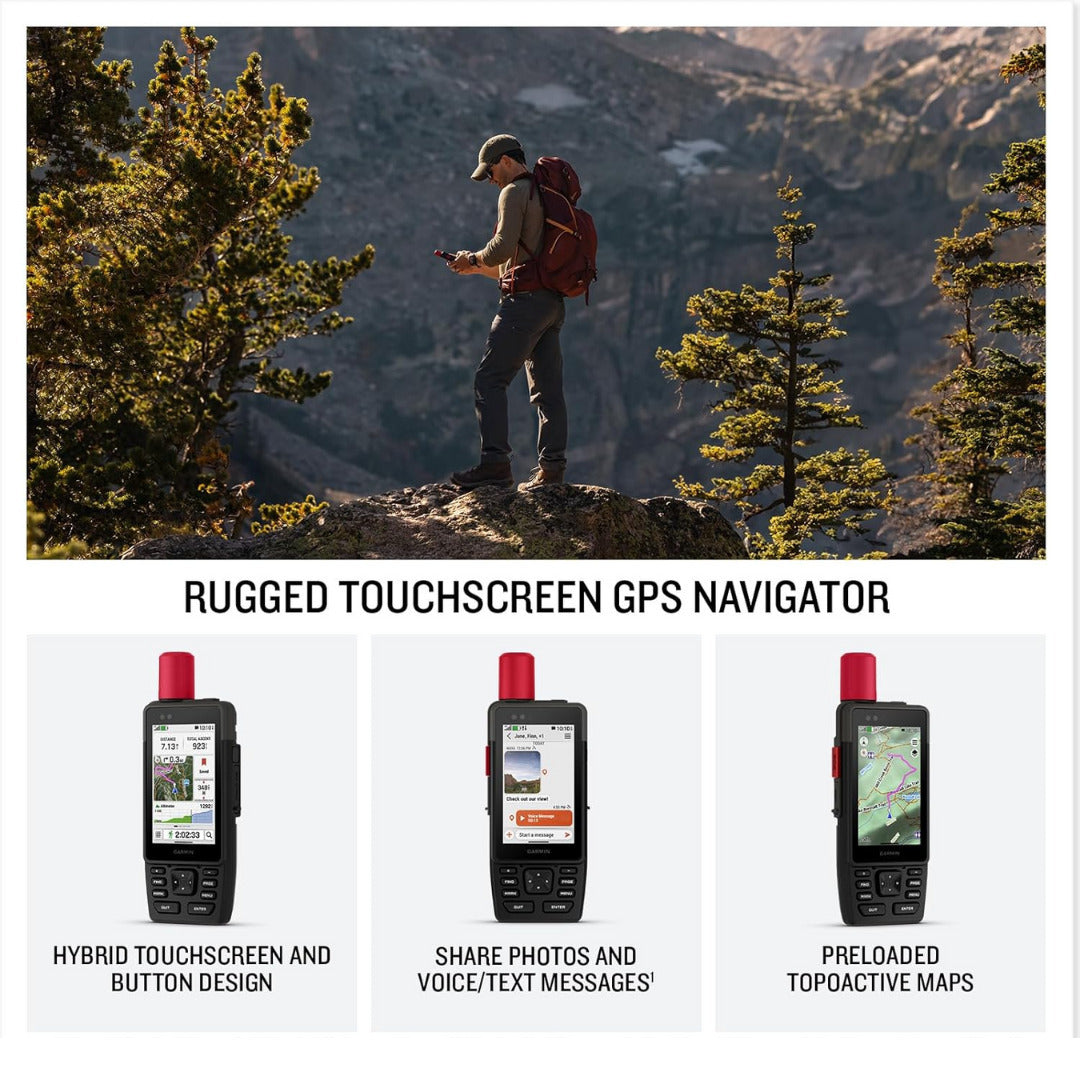 Garmin GPSMAP H1i Plus Premium Handheld GPS Navigator Bundle with MicroSD Card