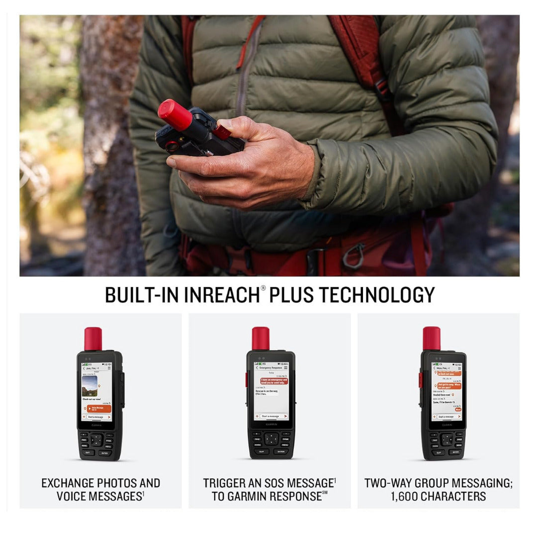 Garmin GPSMAP H1i Plus Premium Handheld GPS Navigator Bundle with MicroSD Card