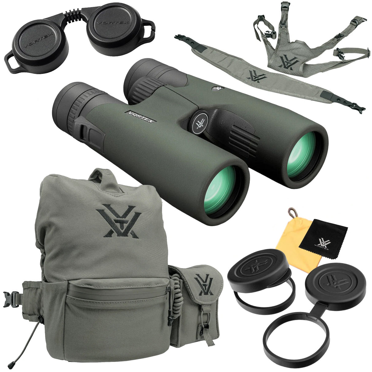 Vortex 8x42 Razor UHD Binoculars with GlassPak Pro Harness