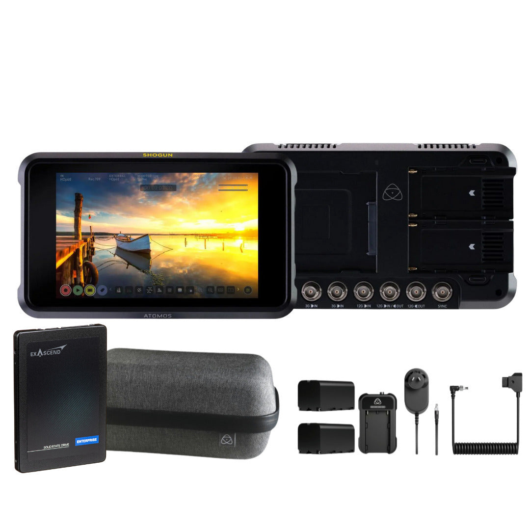 Atomos Shogun Classic 7-Inch HDR Pro/Cinema Monitor/Recorder/Switcher Bundle