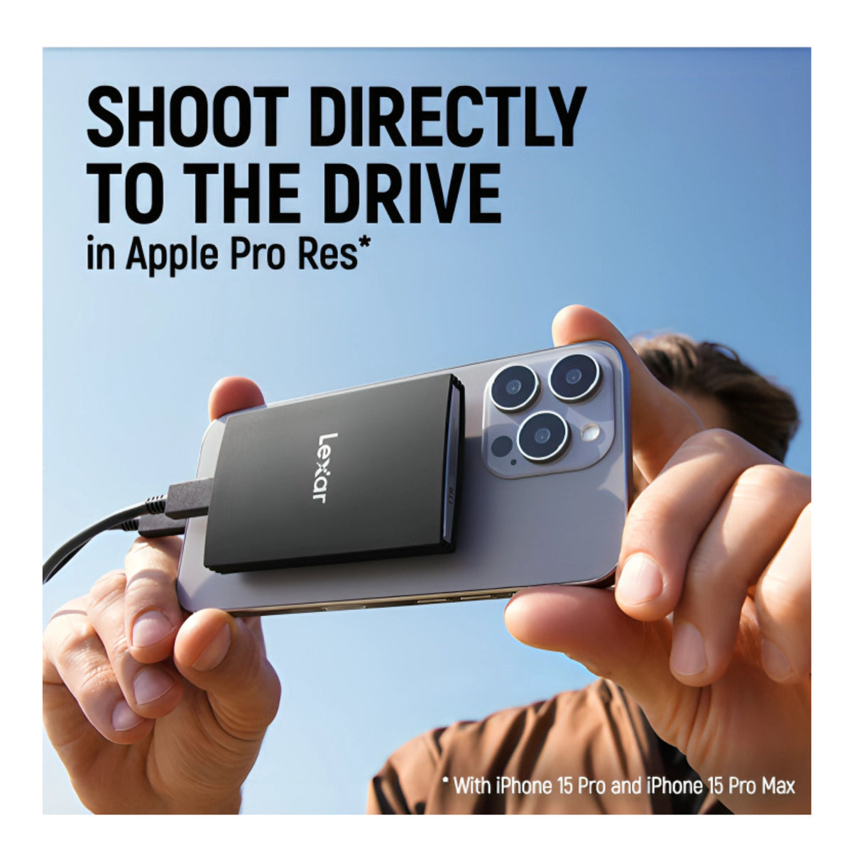 Lexar ARMOR 700 2TB USB 3.2 Gen 2x2 Portable SSD with IP66 Protection (Black)