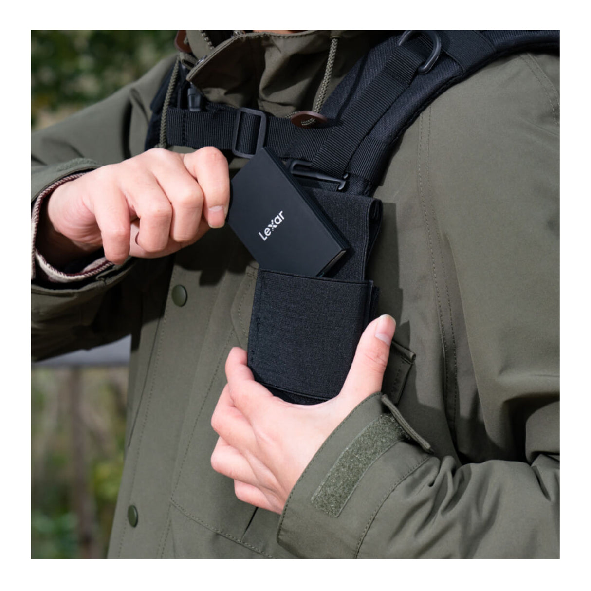 Lexar ARMOR 700 2TB USB 3.2 Gen 2x2 Portable SSD with IP66 Protection (Black)