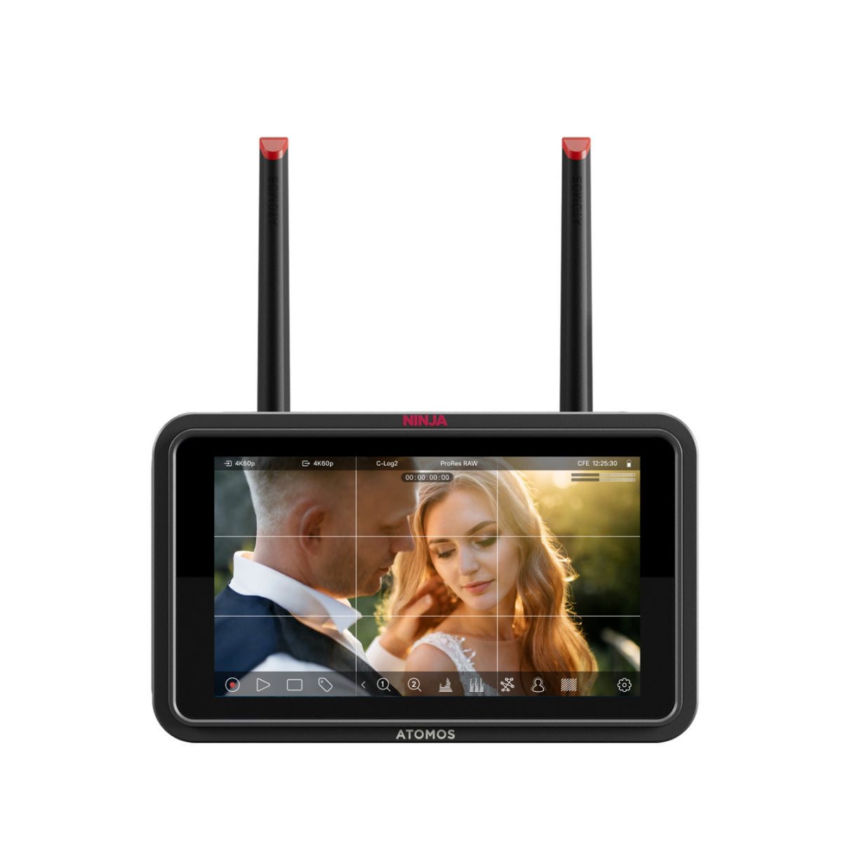 Atomos Ninja TX GO with Super-Bright 1500nit 5-Inch Touchscreen Display