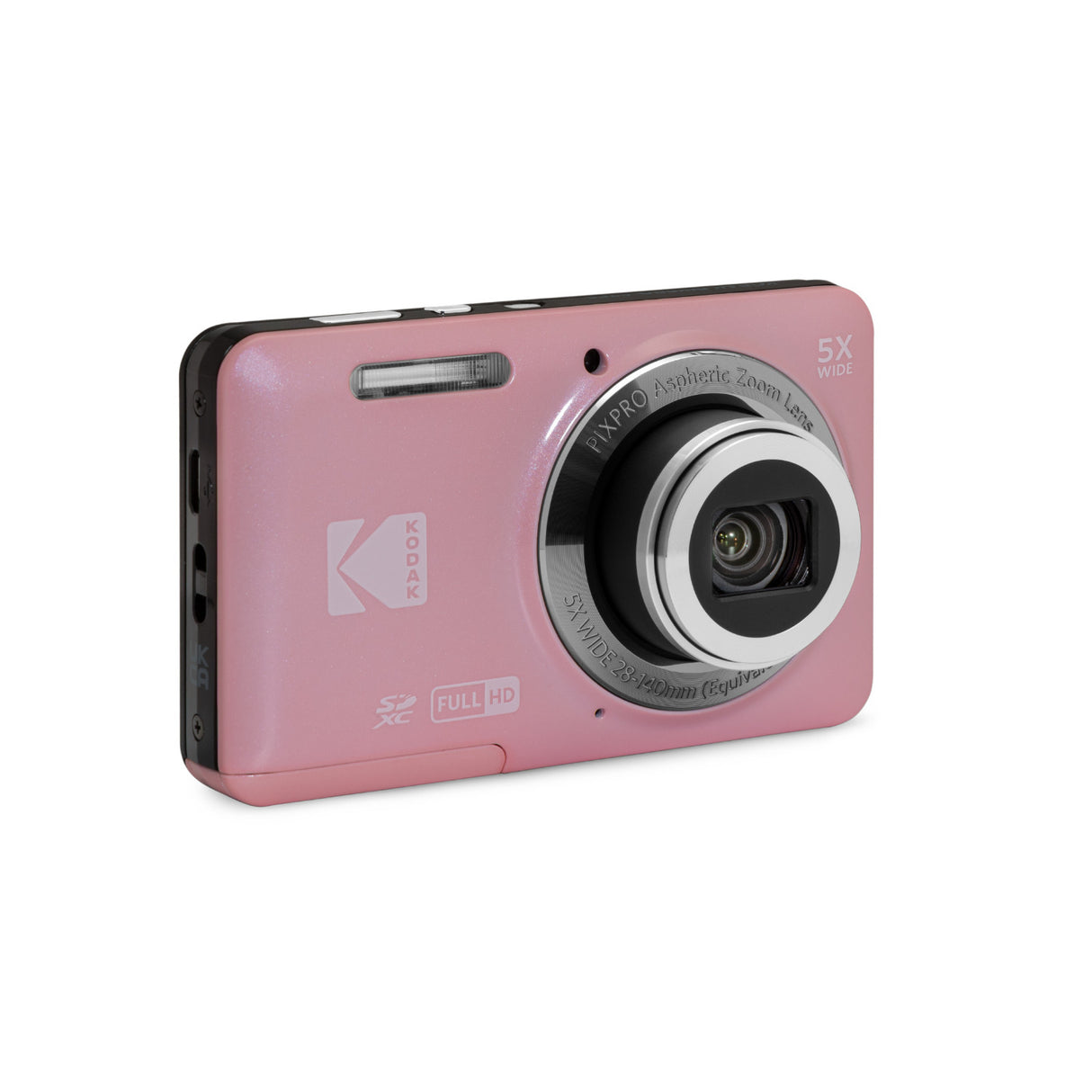 Kodak PixPro Friendly Zoom FZ55 16MP 1080p Full HD Digital Camera (Pastel Pink)