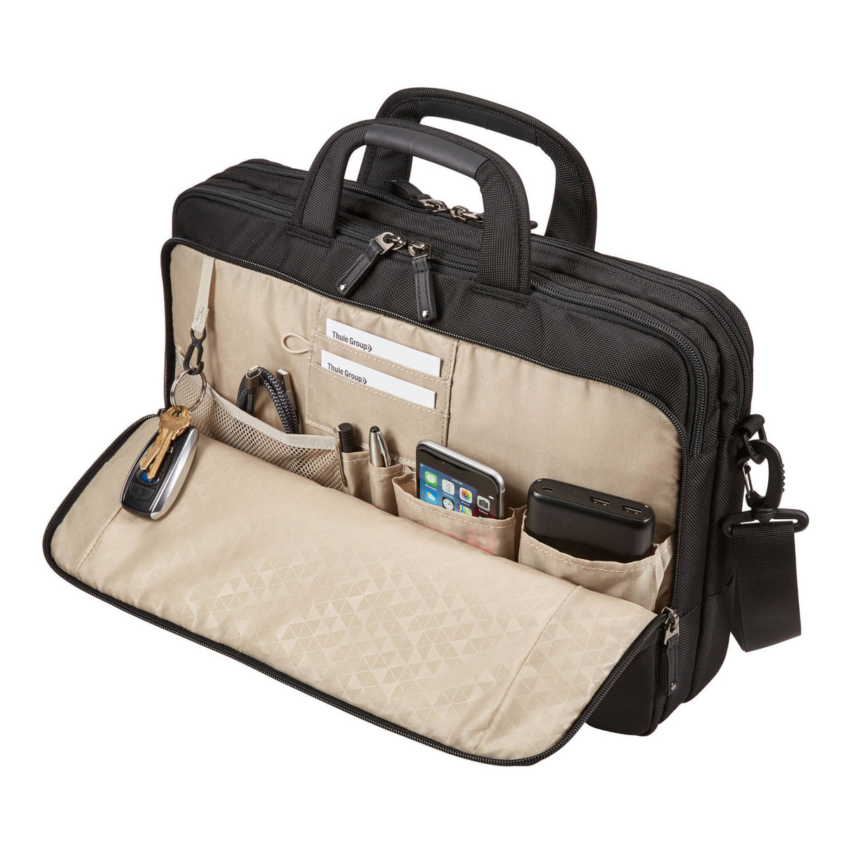 Case Logic Notion 15.6 Inch TSA Briefcase (Black)