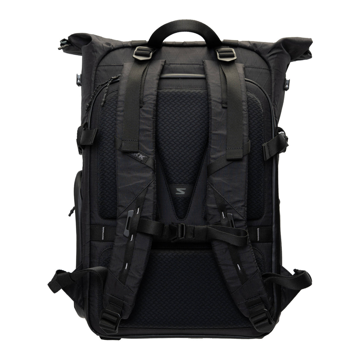 Sakk Gear Rolltop Ranger Water-resistant Camera Backpack (25L, Black)