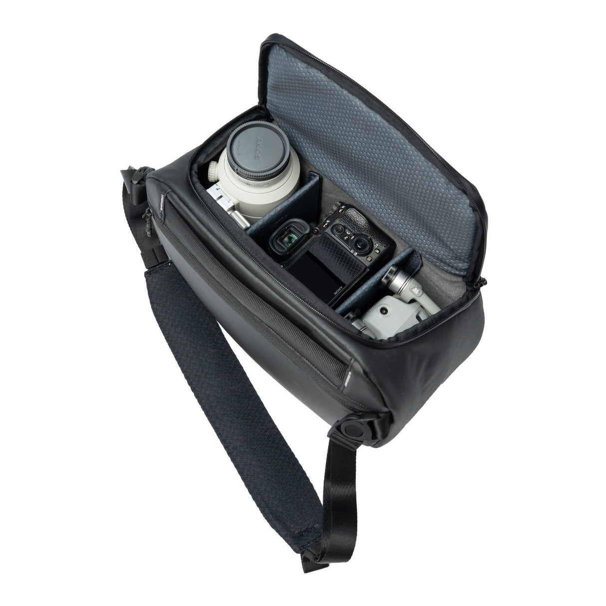 Sakk Gear Xplorer Waterproof Camera Sling Bag (9L, Black)