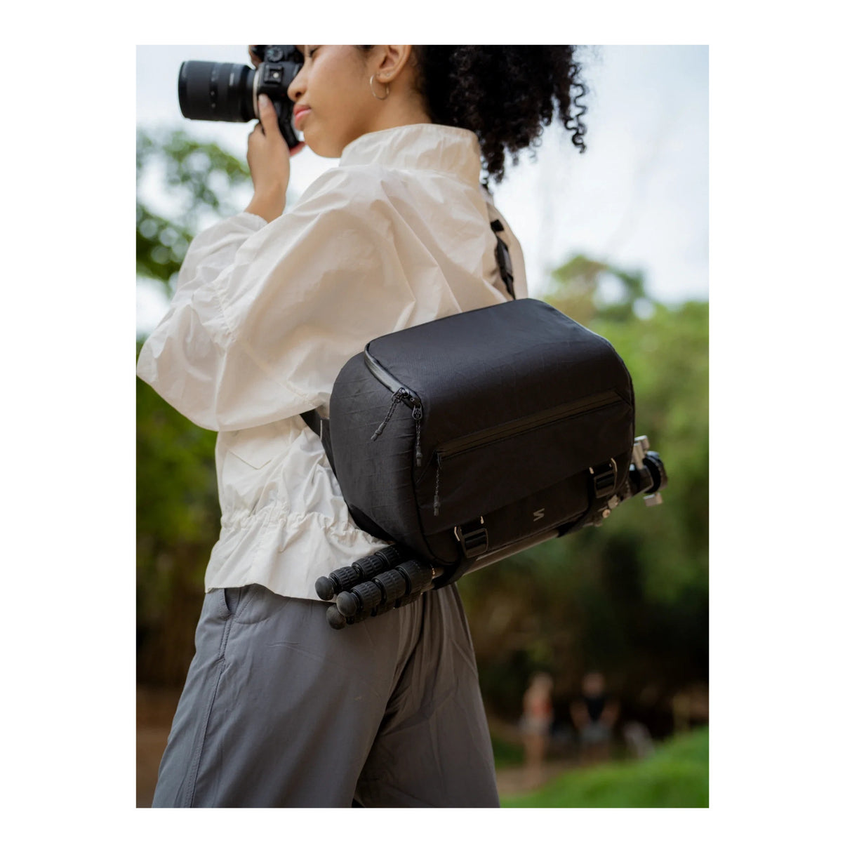 Sakk Gear Xplorer Waterproof Camera Sling Bag (9L, Black)