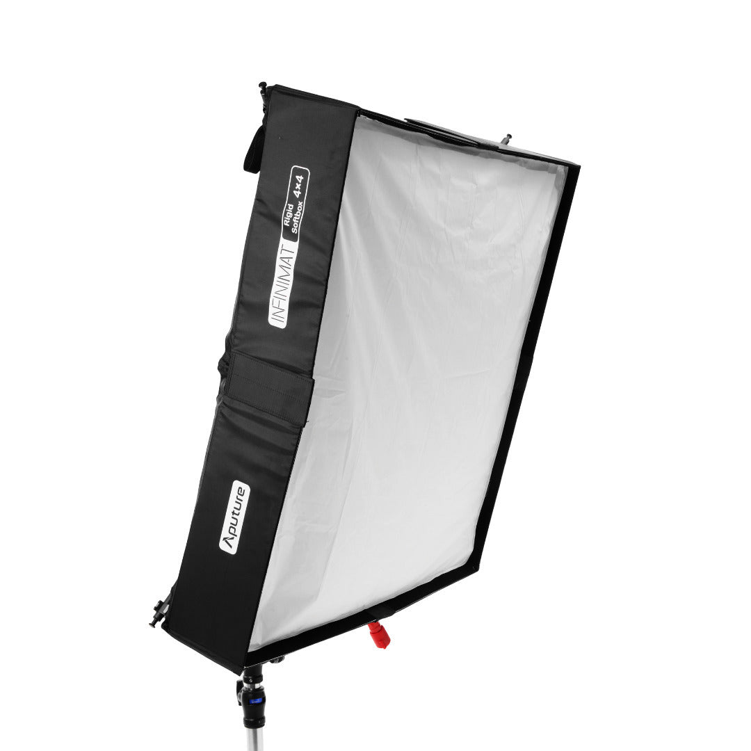 Aputure INFINIMAT Rigid Softbox 4x4 Collapsible Hook-and-Loop Light Modifier