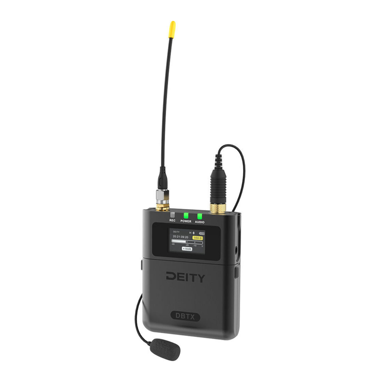 Deity Theos DBTX Digital Wireless Transmitter with Lavalier Microphone (US)