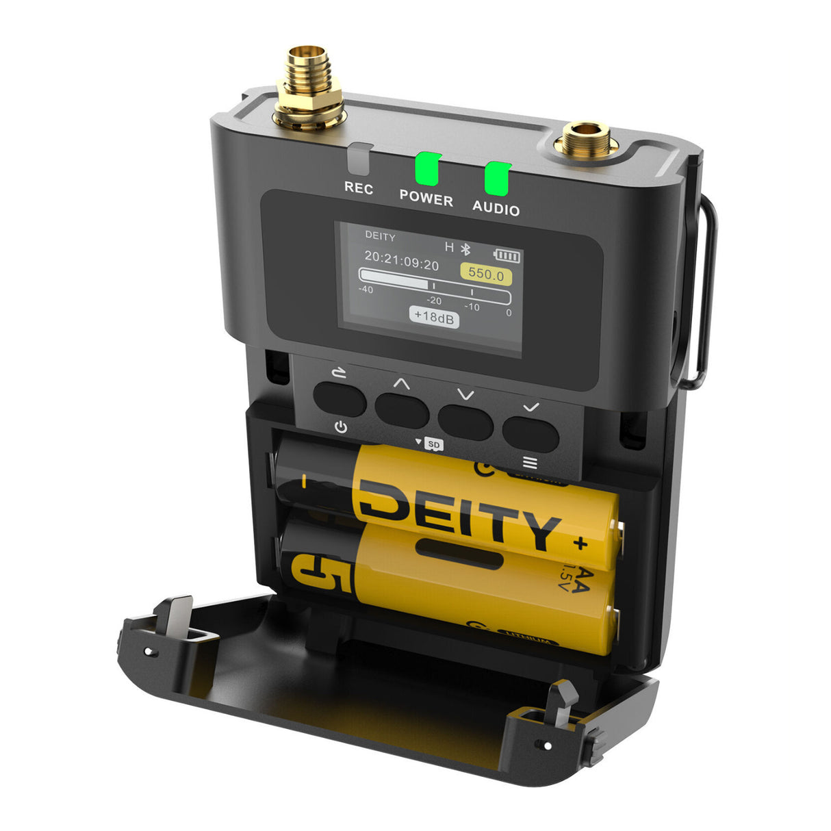 Deity Theos DBTX Digital Wireless Transmitter with Lavalier Microphone (US)