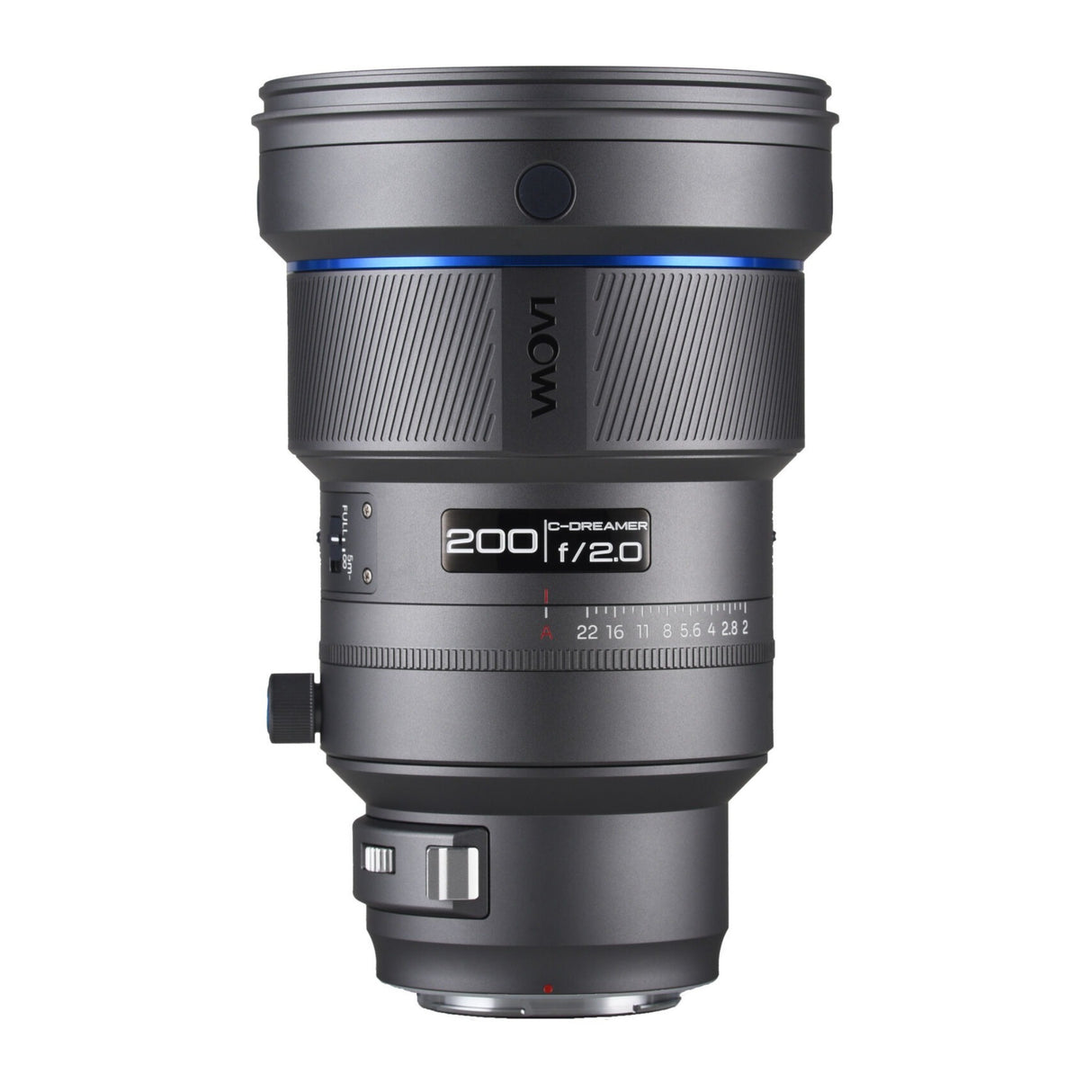Laowa 200mm f/2 AF FF Telephoto Prime Lens (Nikon Z, Gray)