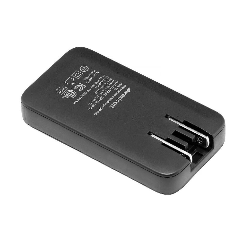 Westcott 65W Dual USB-C GaN Fast Charger