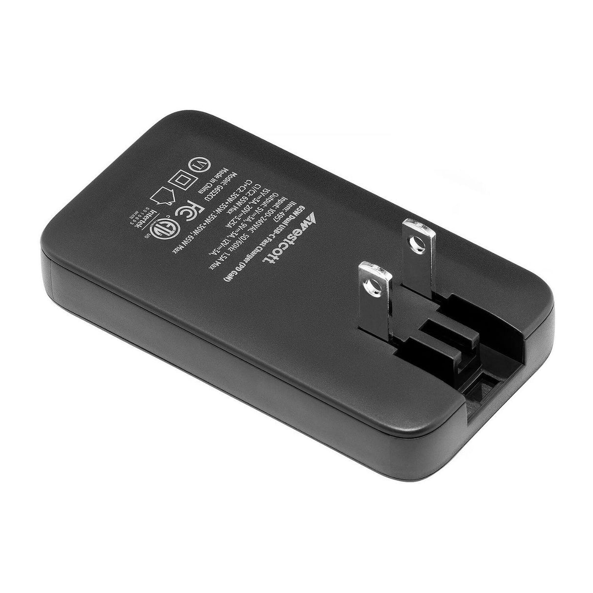 Westcott 65W Dual USB-C GaN Fast Charger
