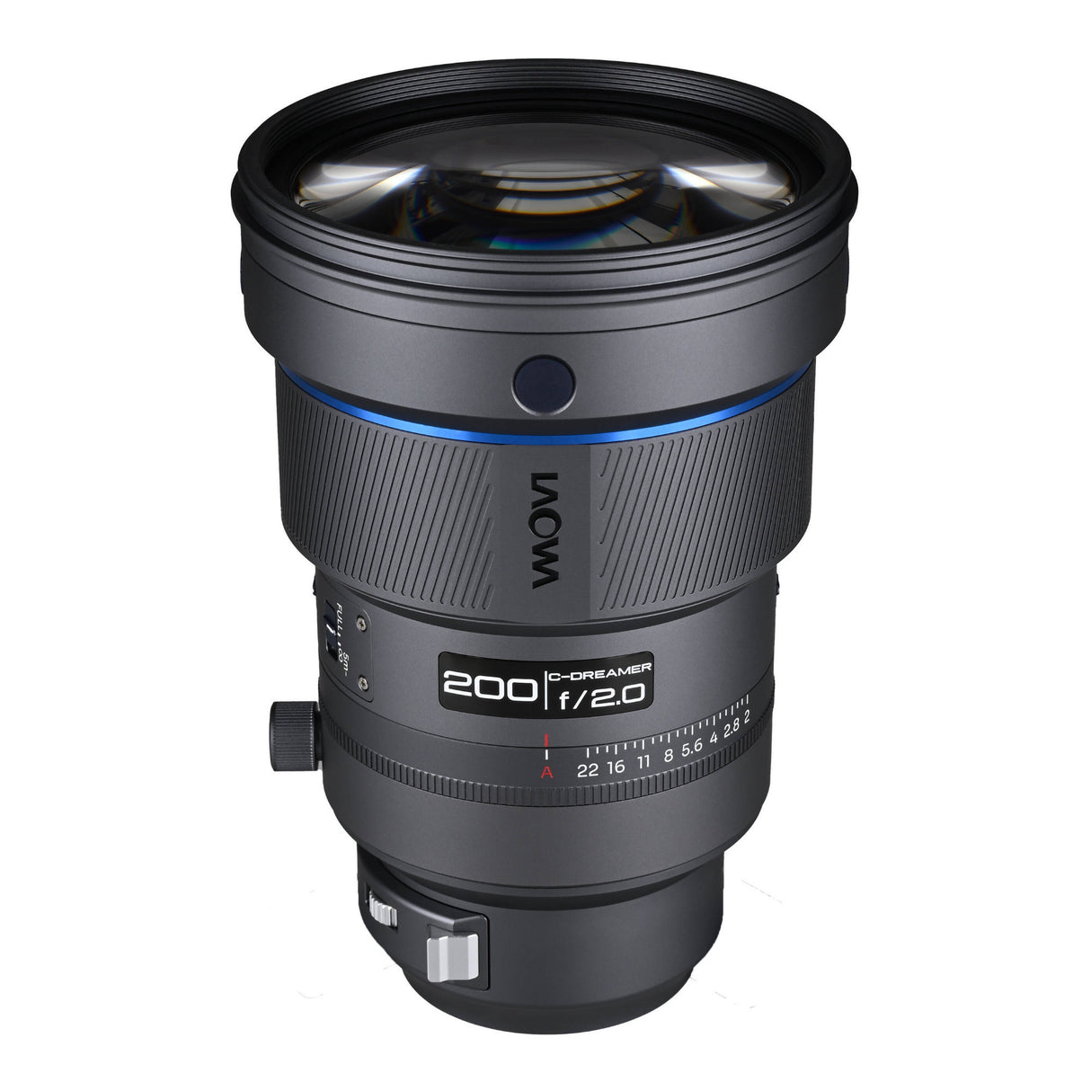 Laowa 200mm f/2 AF FF Telephoto Prime Lens (Sony E, Gray)