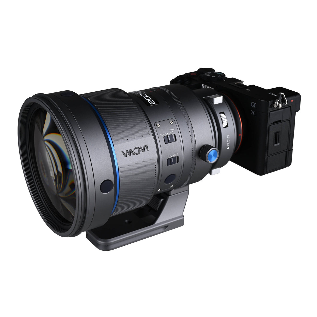 Laowa 200mm f/2 AF FF Telephoto Prime Lens (Sony E, Gray)