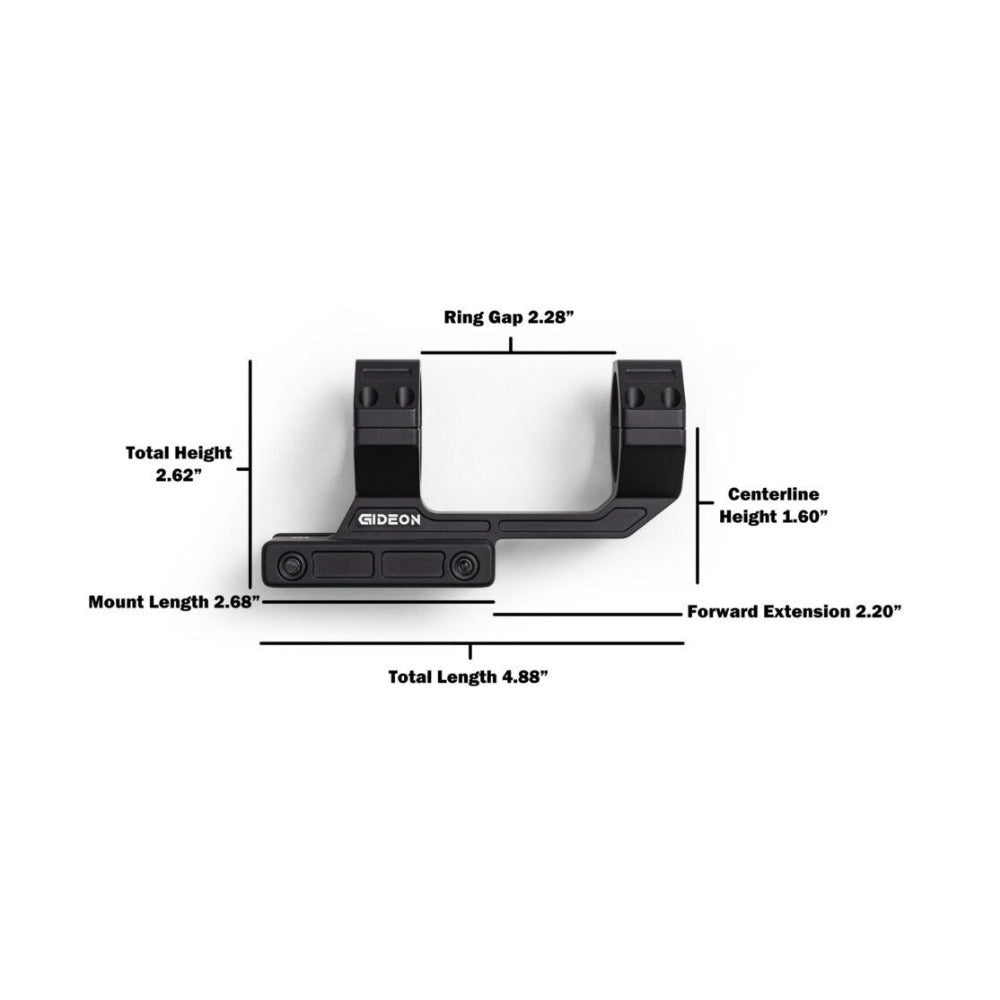 Gideon Optics Guardian 34mm LPVO Scope Mount