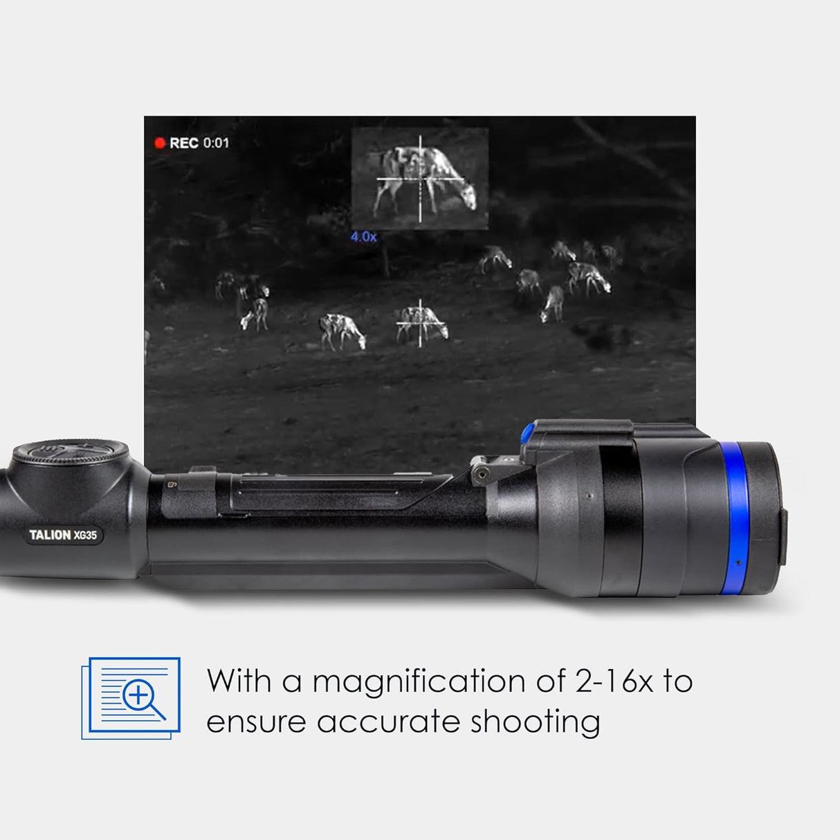 Pulsar Talion XG35 2-16x35mm Thermal Rifle Scope