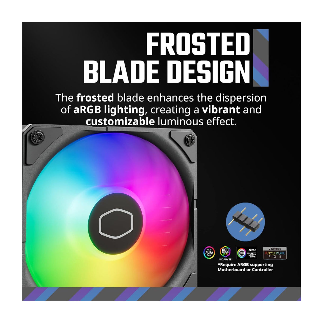 Cooler Master MasterLiquid 360L Core 120mm ARGB Close-Loop AIO Liquid CPU Cooler