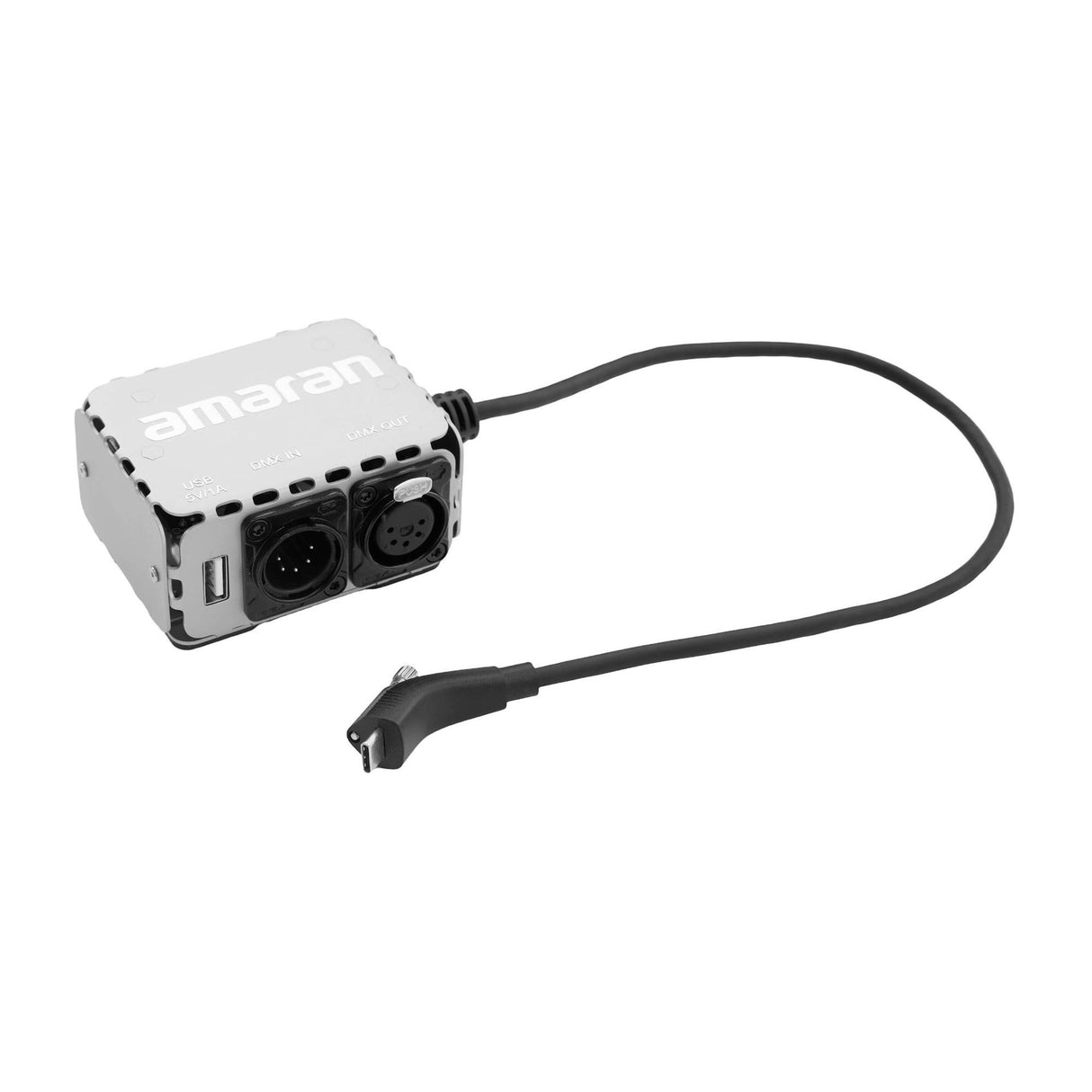 Amaran USB-C to 5-Pin DMX In and Out Adapter