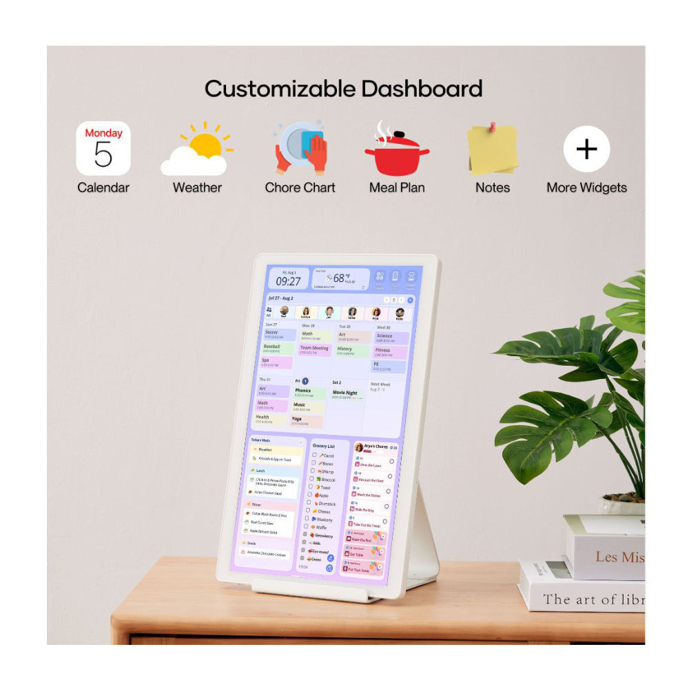 Cozyla 15.6-Inch 1080p Digital Calendar+ 2 Wall Planner Touch Screen