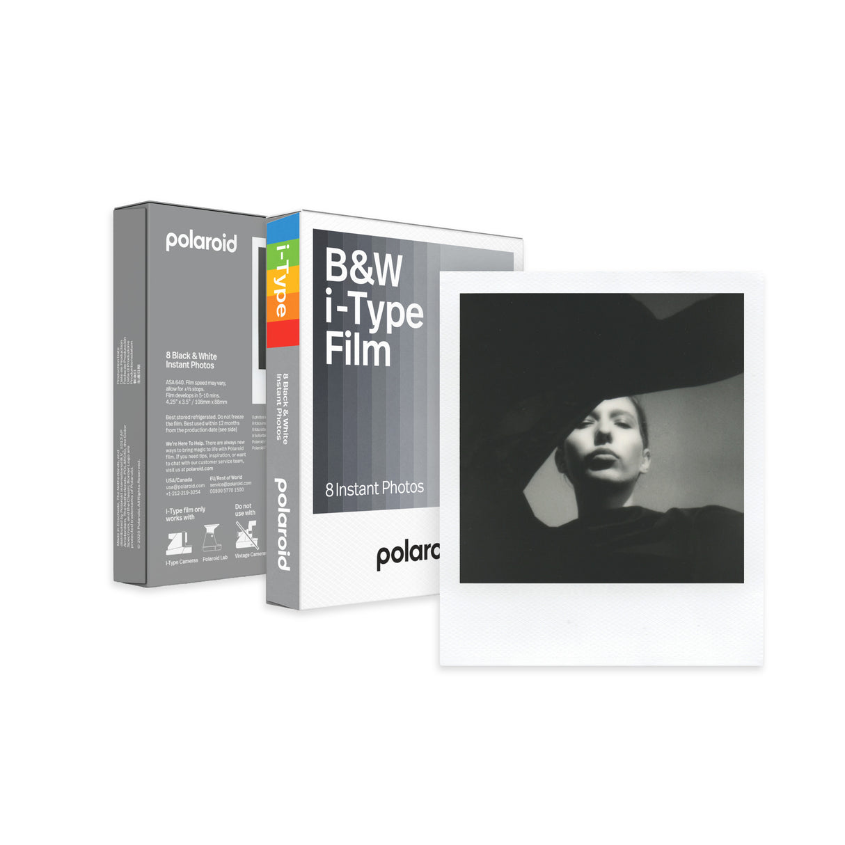 Polaroid NOW+ Instant Camera Generation 2 (White) with Film Kit and B&W Film