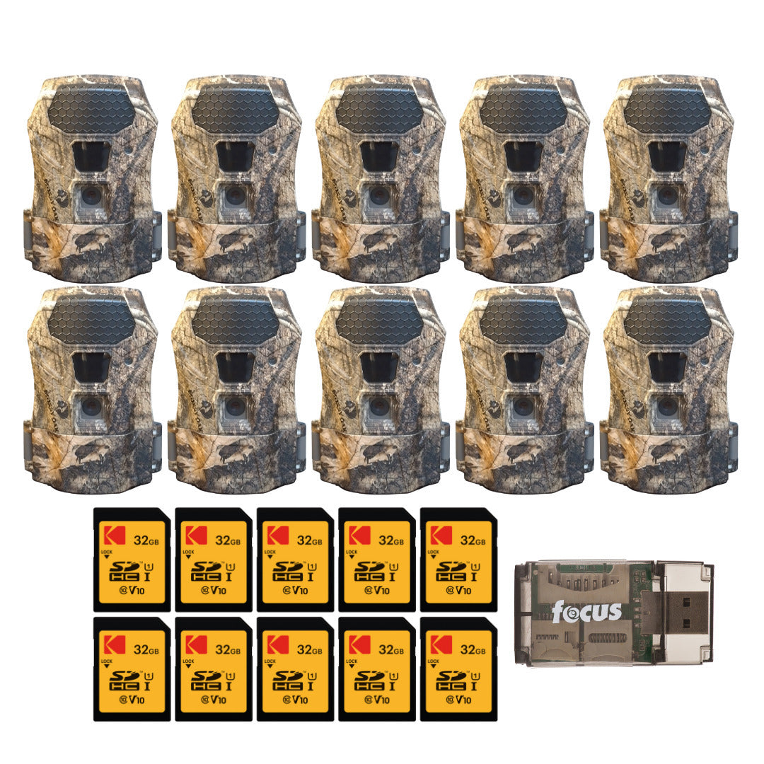 Wildgame Innovations Terra Extreme 14 Megapixel IR Trail Camera (10-Pack) Bundle