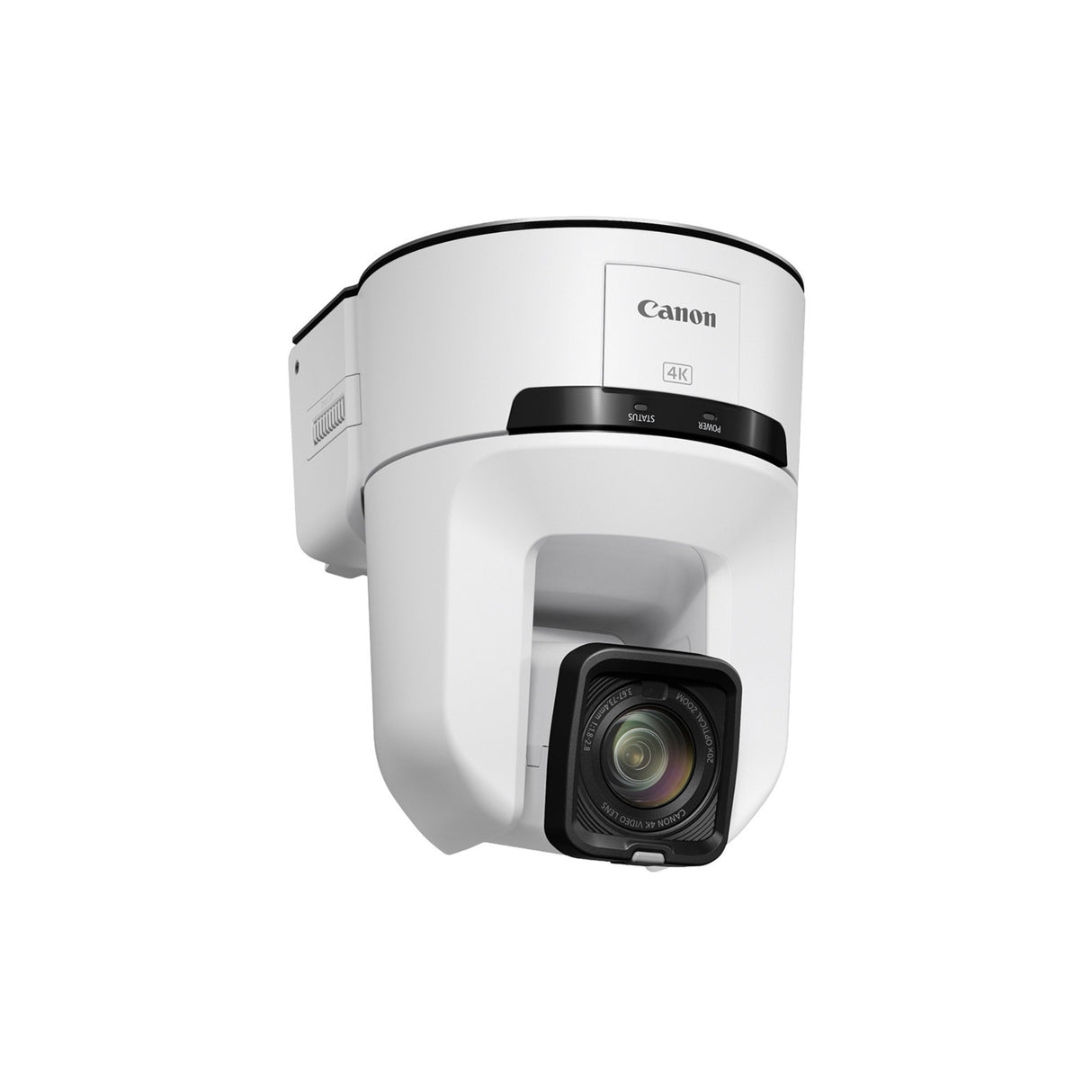Canon CR-N350 4K NDI PTZ Camera with 20x Zoom (Titanium White)