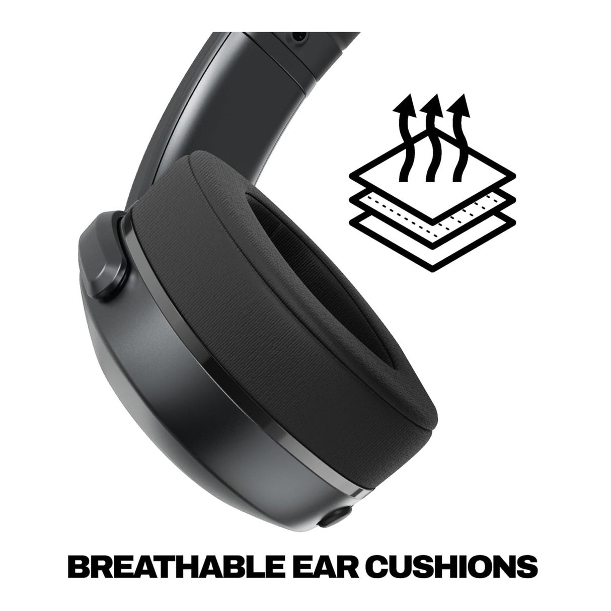 Skullcandy Crusher 540 Active Over-Ear Headphones with Multi-Sensory Bass (Coal)
