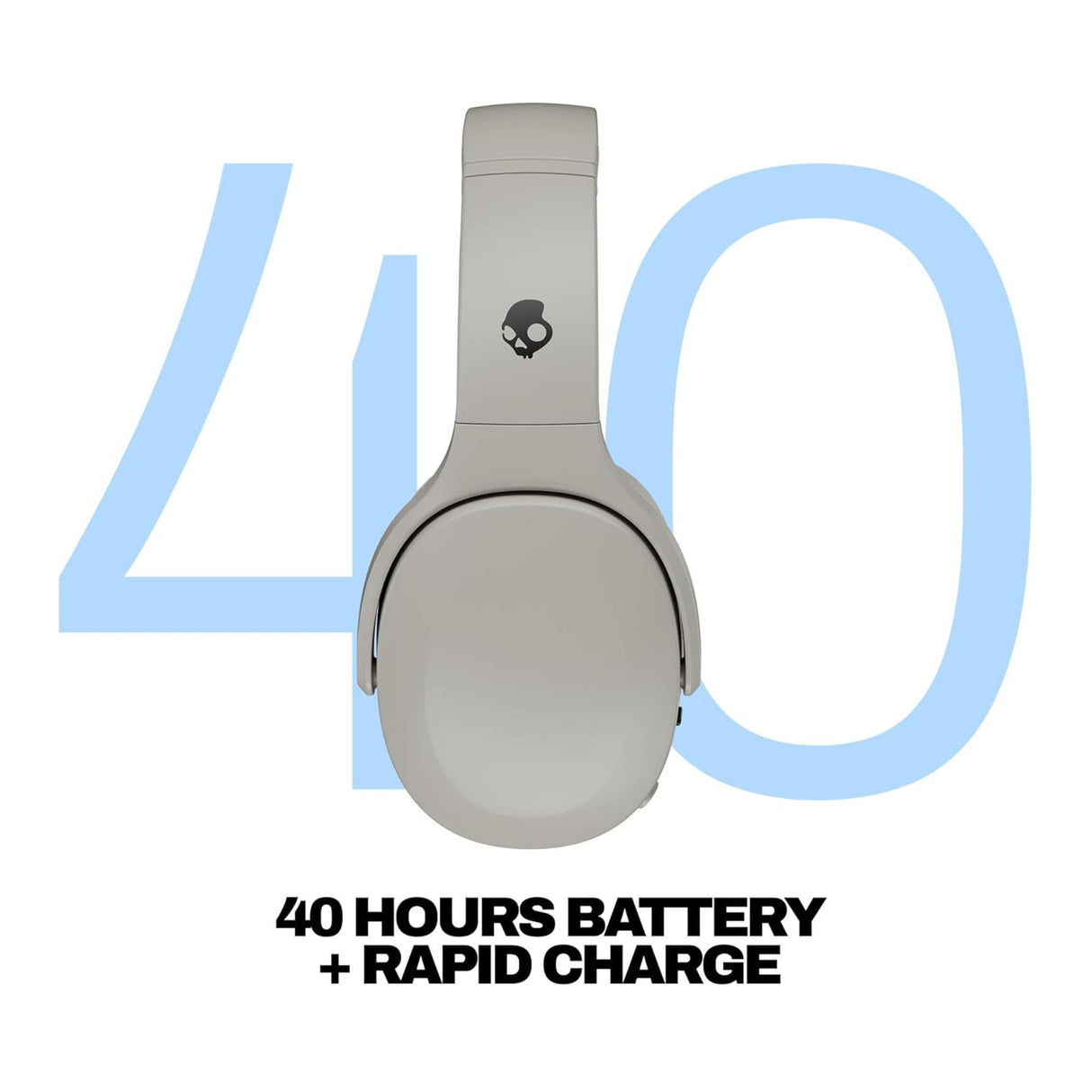 Skullcandy Crusher 540 Active Over-Ear Headphones (Concrete)