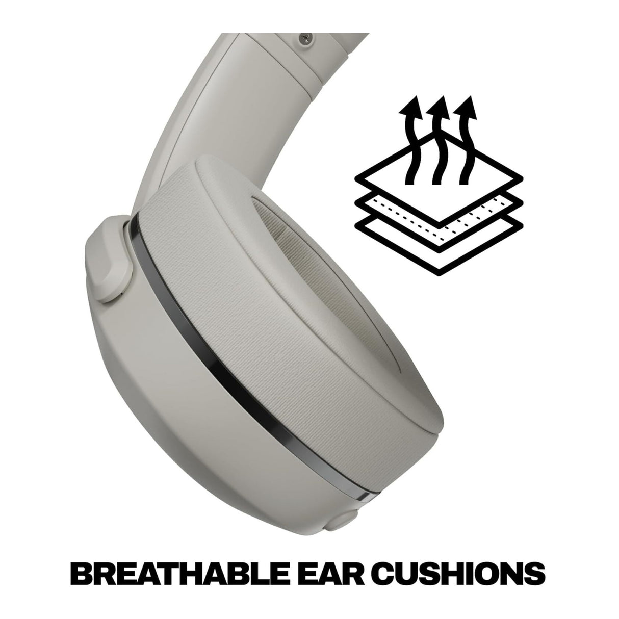 Skullcandy Crusher 540 Active Over-Ear Headphones (Concrete)
