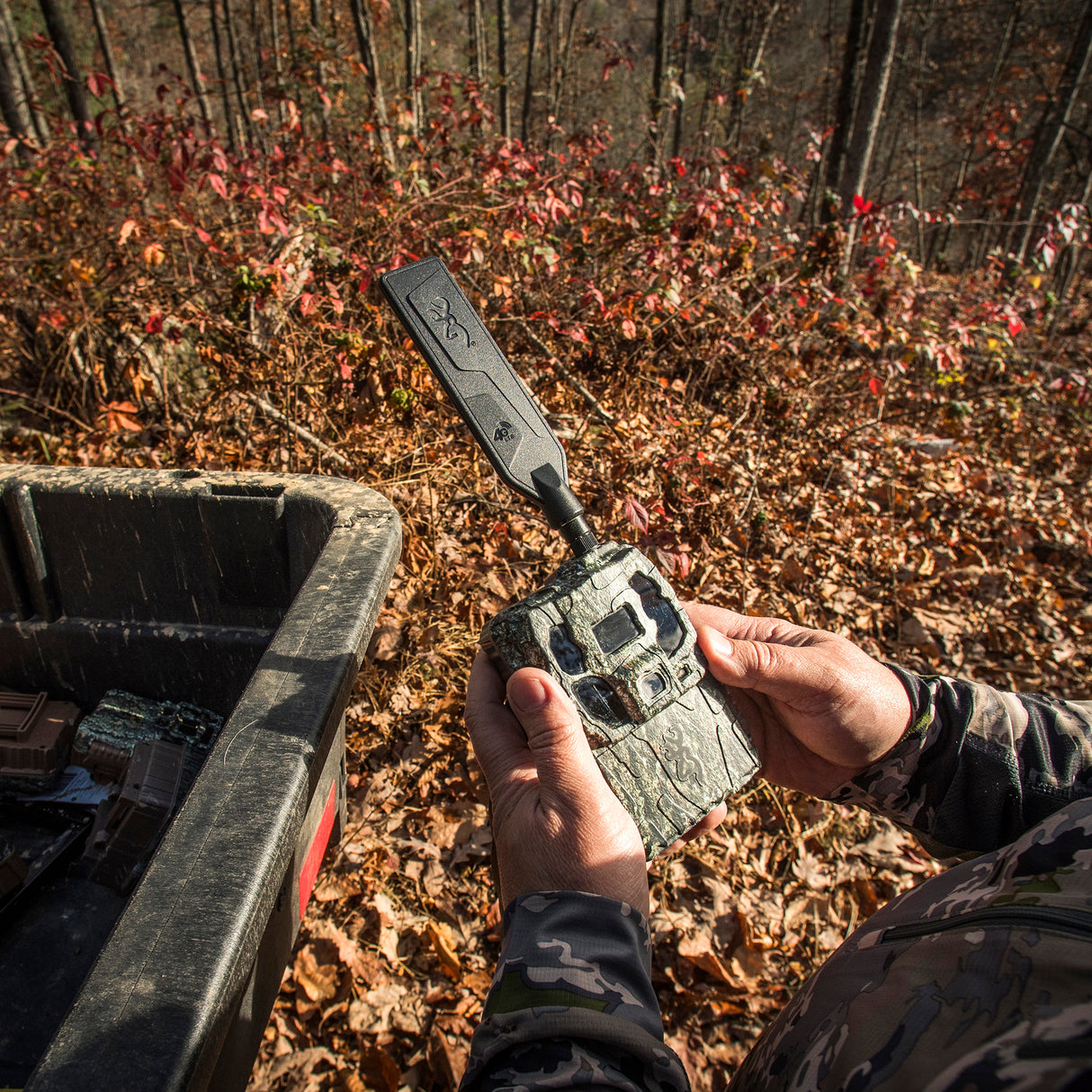 Browning Trail Camera Defender Wireless Pro Scout Max HD AI 46MP and Solar Power